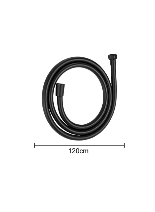 Rubber Bidet Hose 1.2M – Black - Image 3